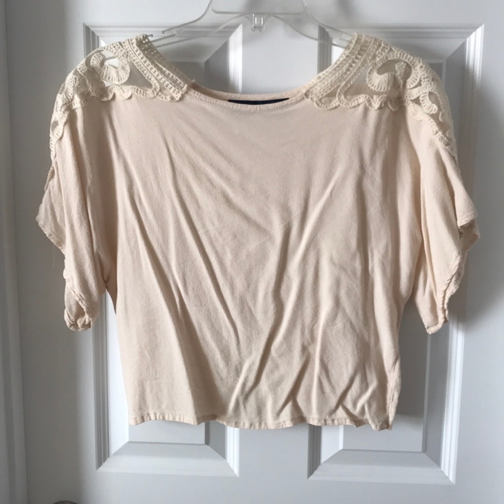 Francesca’s Cream Blouse